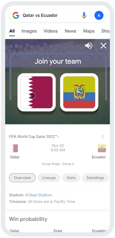 Google Announces New Features for Football Fans Ahead of the FIFA World Cup™ 2
